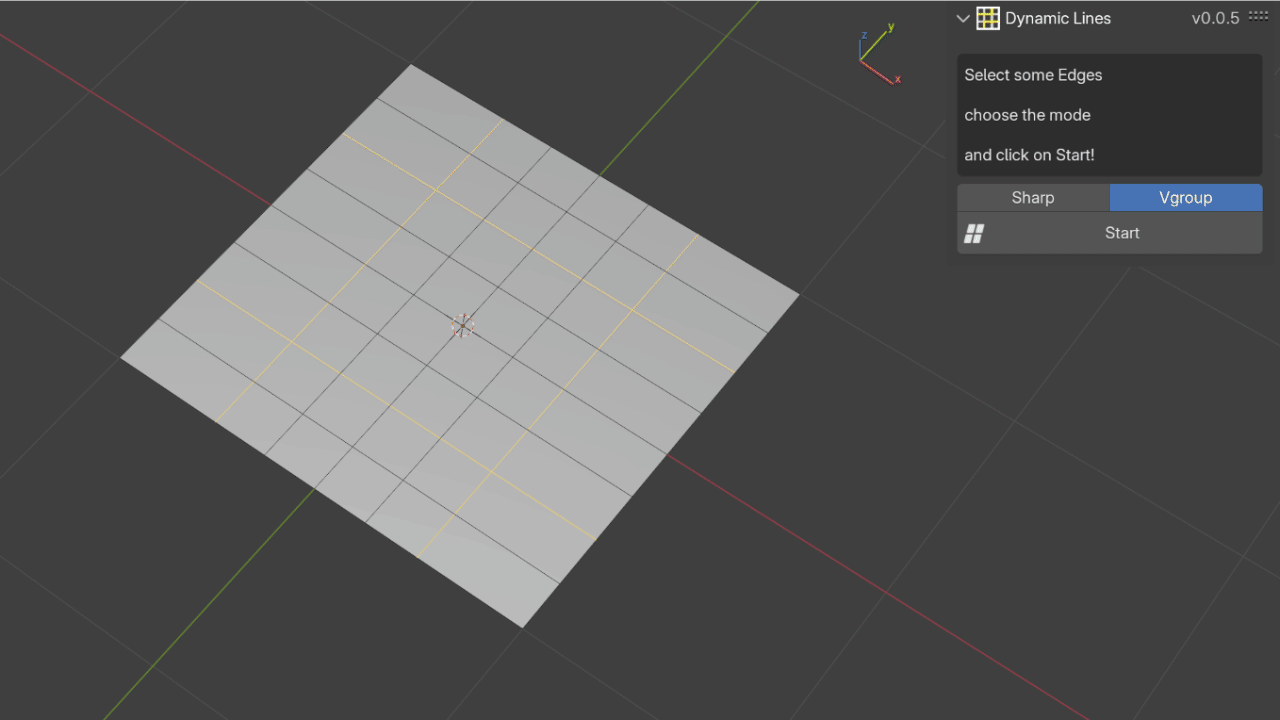 VGroups Mode Workflow