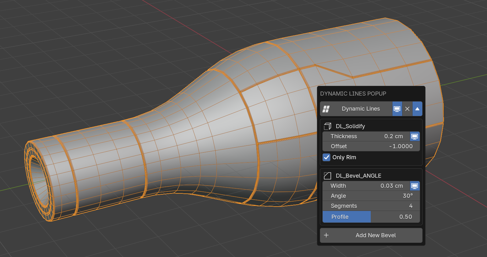 Dynamic Lines UI
