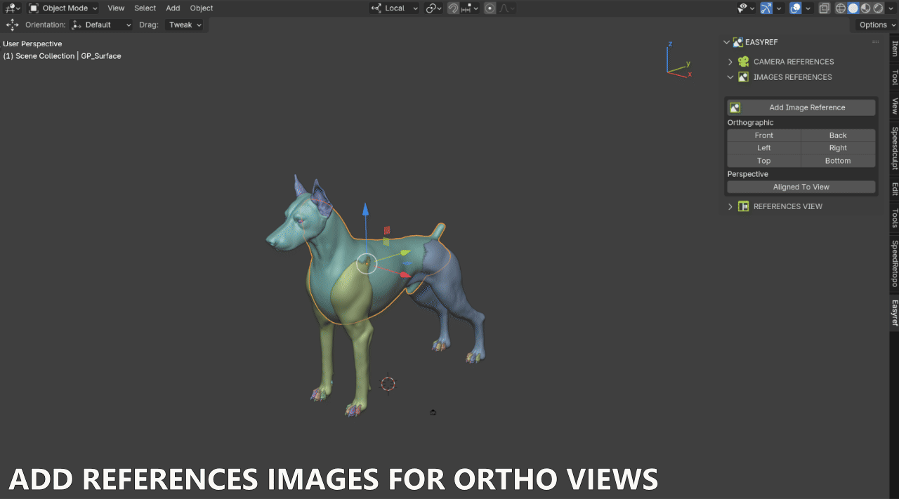 Orthographic Setup