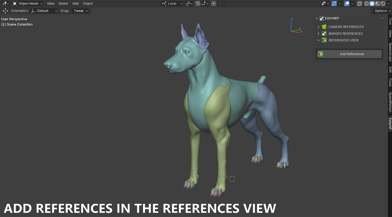 Ref View Panel