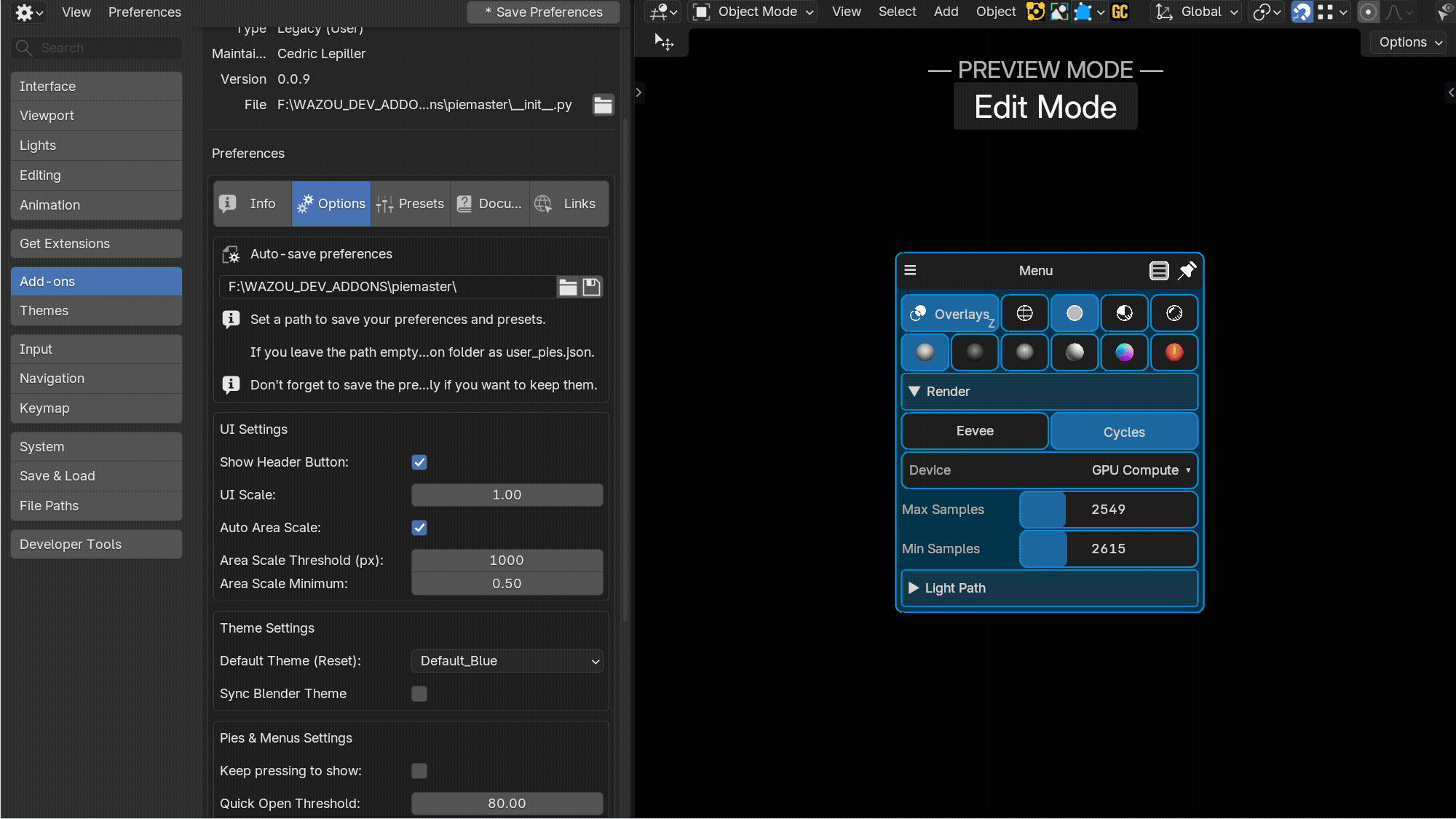 Theme sync