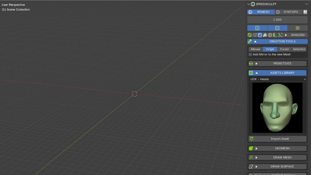 SpeedSculpt Workflow