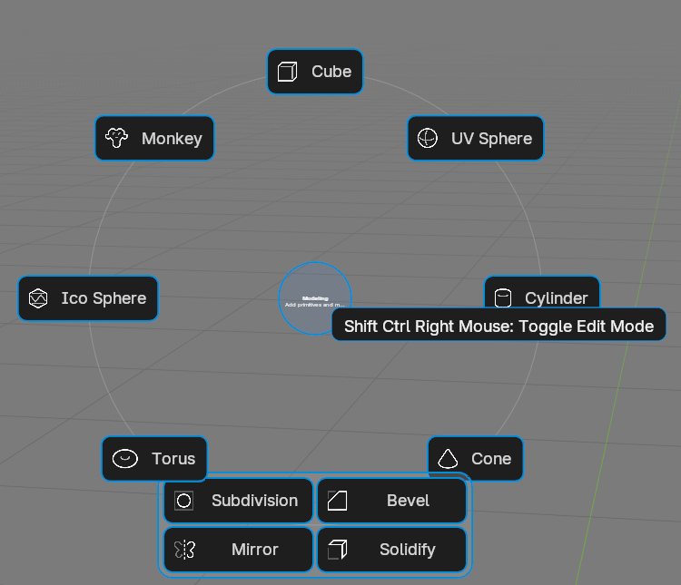 The finished pie, in Preview Mode