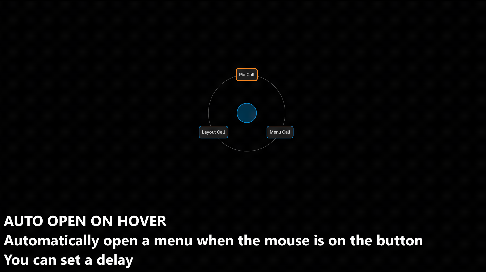 Auto open on hover