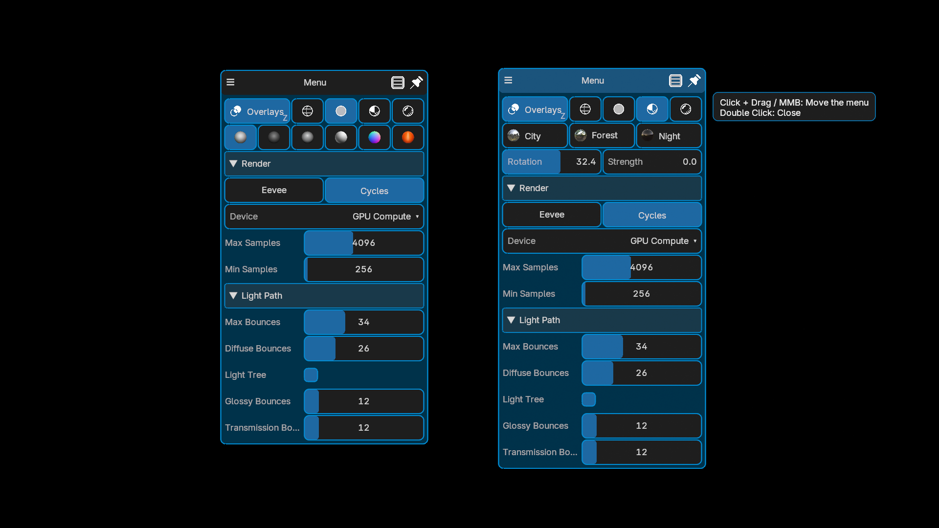 Simple Menu